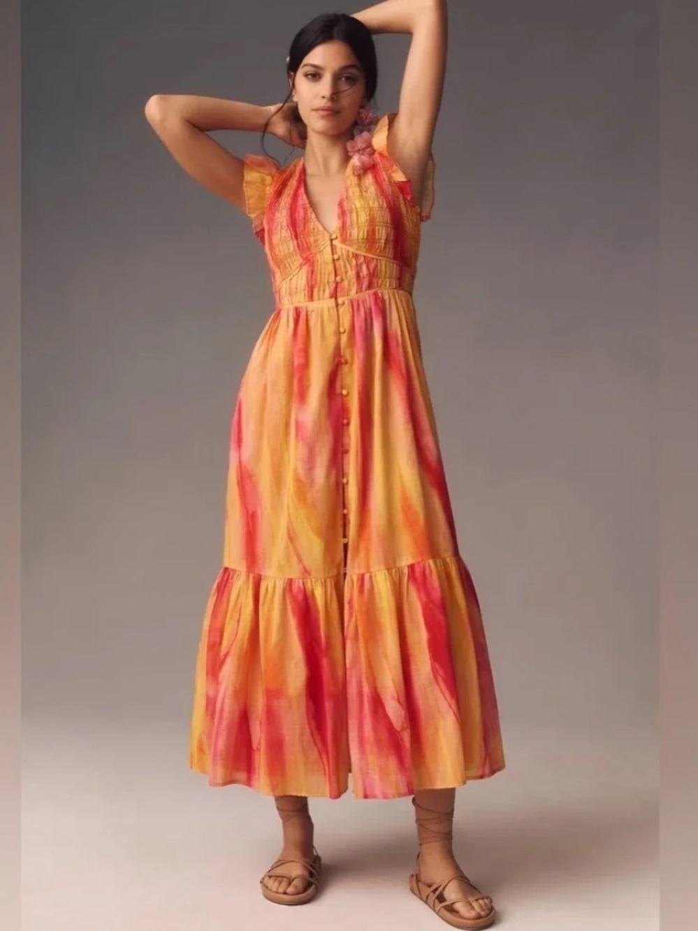 Anthropologie peregrine midi dress, MP